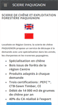 Mobile Screenshot of paquignon.com